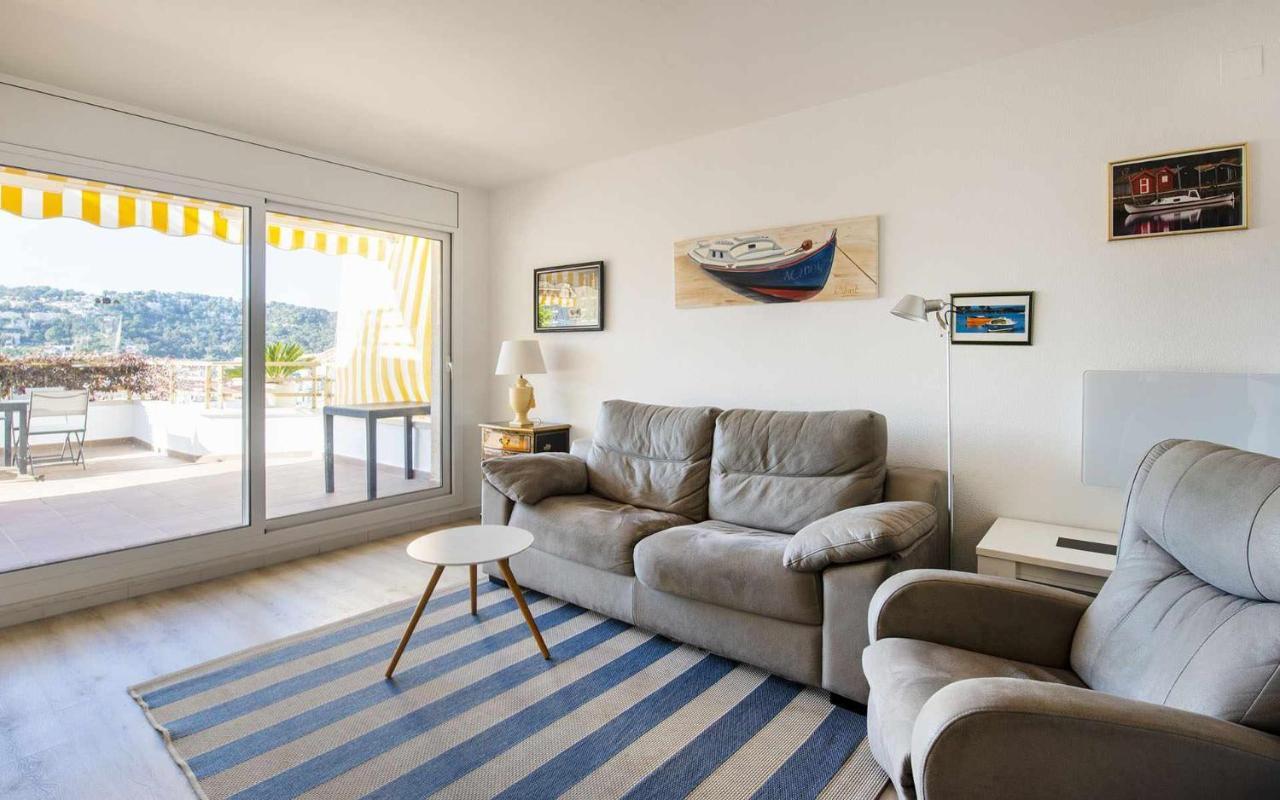 Apartamento Terrassa 1 Gran Terraza Y Vistas Tossa de Mar Exterior photo